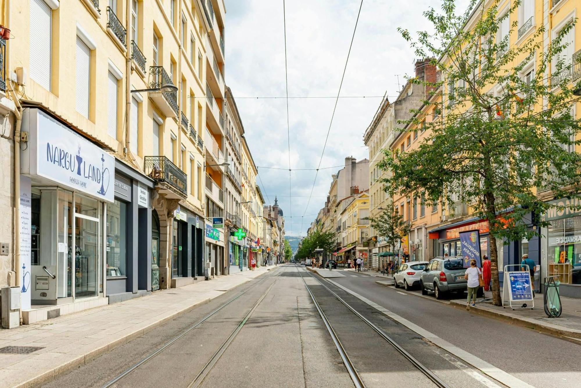 Charmant Hypercentre Tram Design Saint-Etienne  Exteriör bild